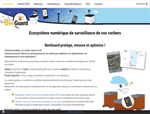 Tablet Screenshot of beeguard.fr